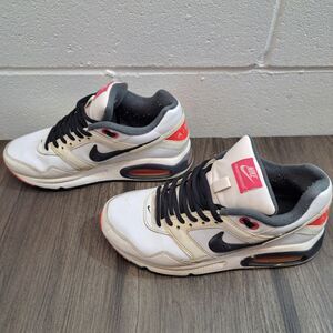 Nike Womens Air Max 90 Navigate Sneakers Shoes White Black Pink Size 7